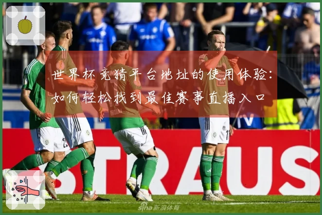 世界杯竞猜平台地址的使用体验：如何轻松找到最佳赛事直播入口