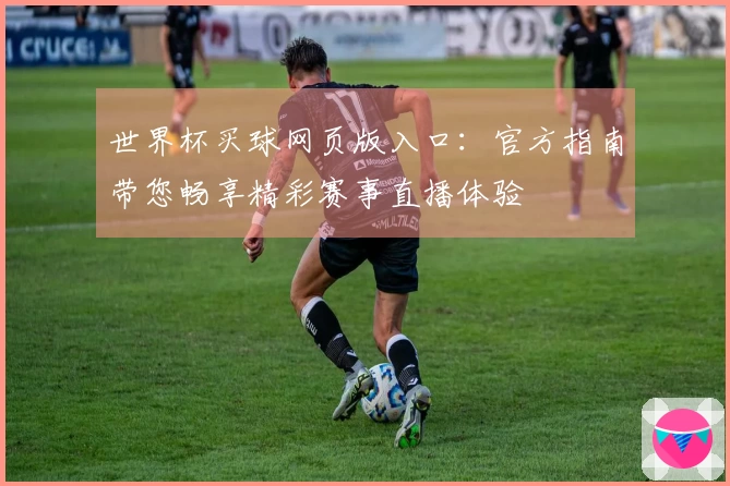 世界杯买球网页版入口：官方指南带您畅享精彩赛事直播体验